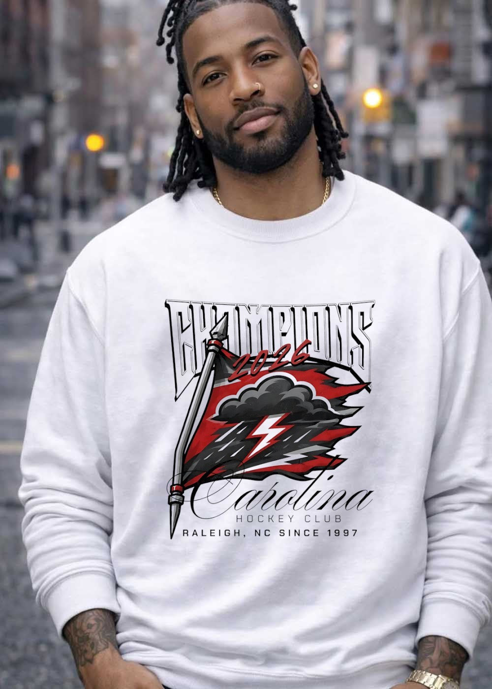 Raleigh NC Since 1997 Champions 2026 Carolina Hockey Club T-Shirt