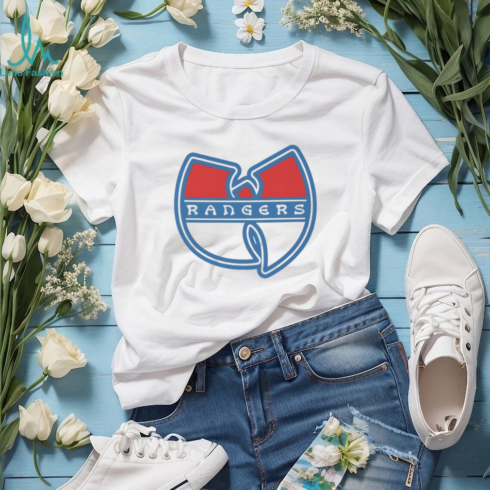 Rangers Hockey Wu Tang Clan Mashup Logo Graphic T Shirt