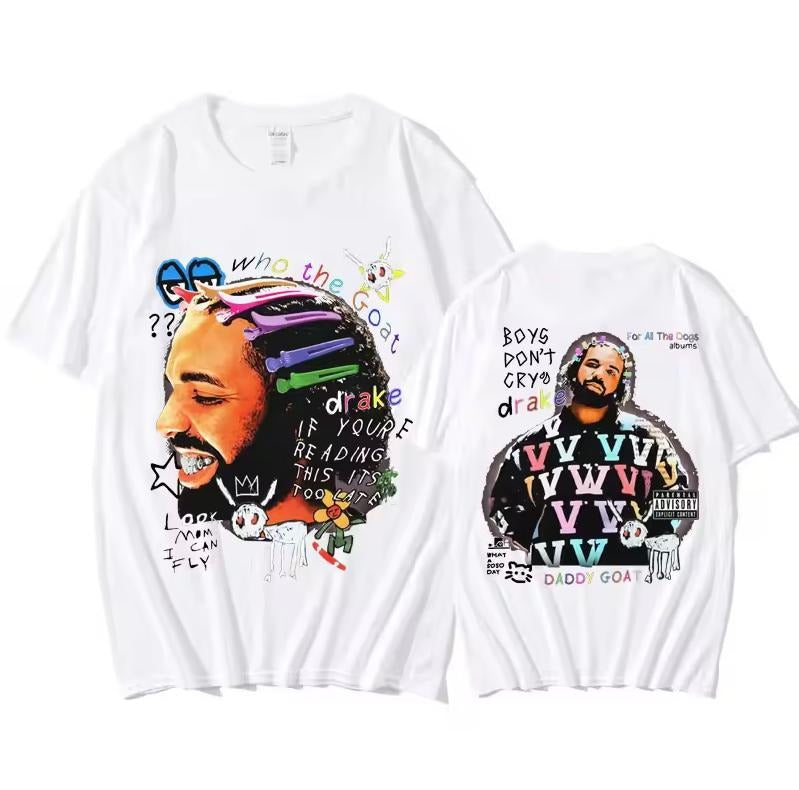 Rapper Drake T-shirt  Fashion Hip Hop T Shirts Hoodie, Sweatshirt | UrbanDripWear.com