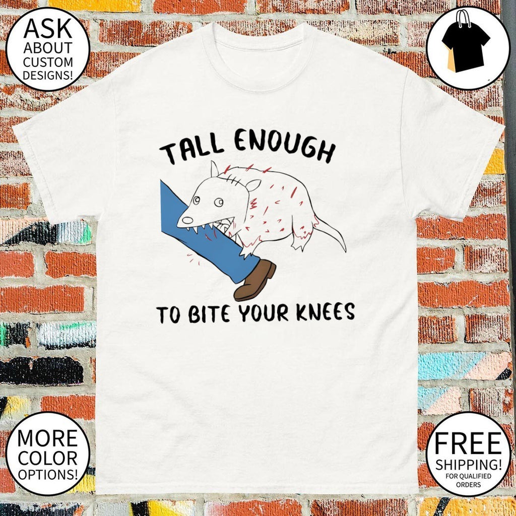 Rat tall enough to bite your knees shirt