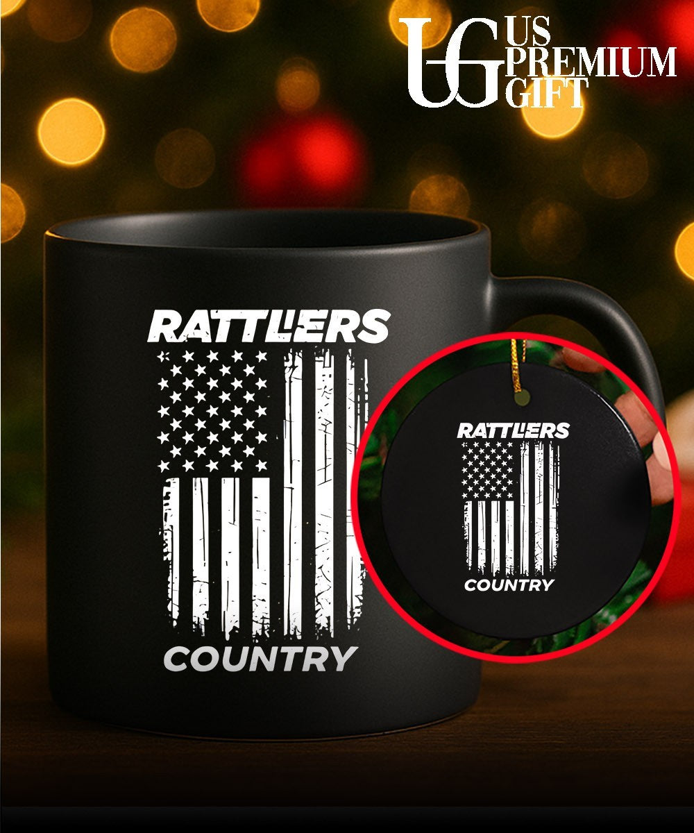 Rattlers Country USA flag shirt