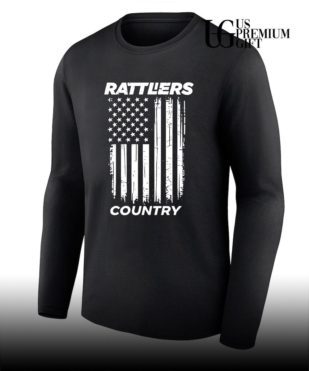 Rattlers Country USA flag shirt