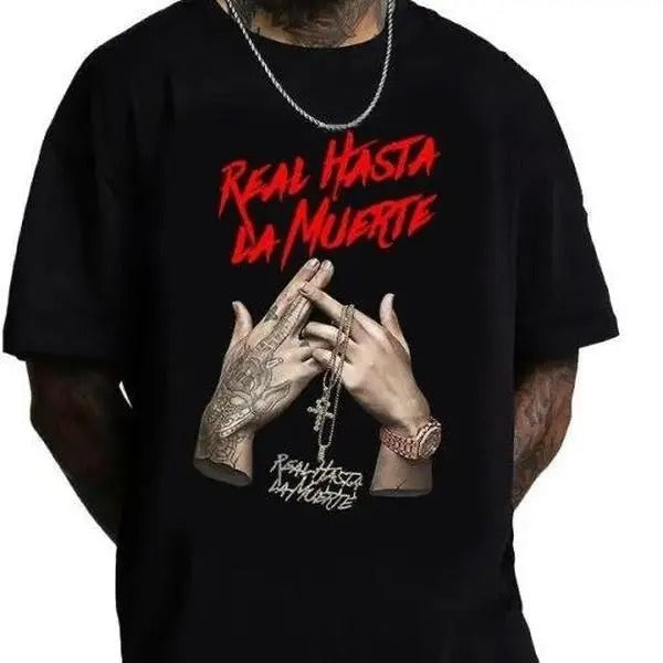 Real Hasta La Muerte Music Tour T-Shirt Unisex Gift For Fans Hoodie, Sweatshirt | UrbanDripWear.com