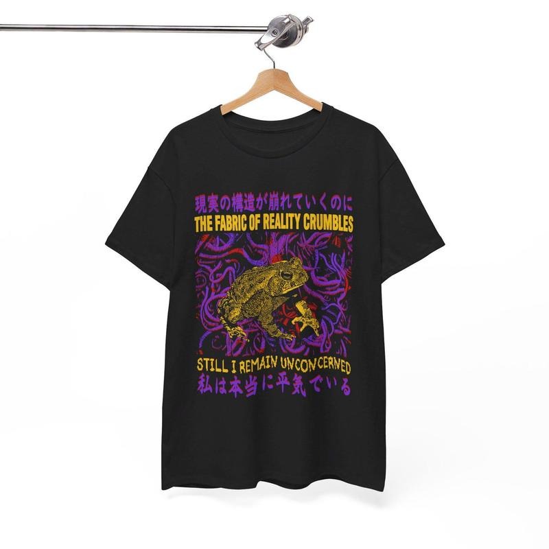 Reality Crumbles Frog T-Shirt Hoodie, Sweatshirt | UrbanDripWear.com