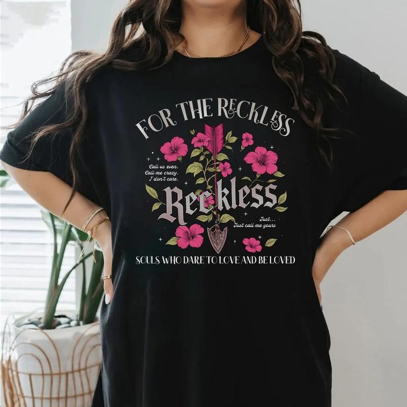 Reckless Lauren Roberts Bookish Shirt, Powerless Series Shirt, Kai And Paedyn Fan Merch, Romantasy Shirt For Book Lover,...