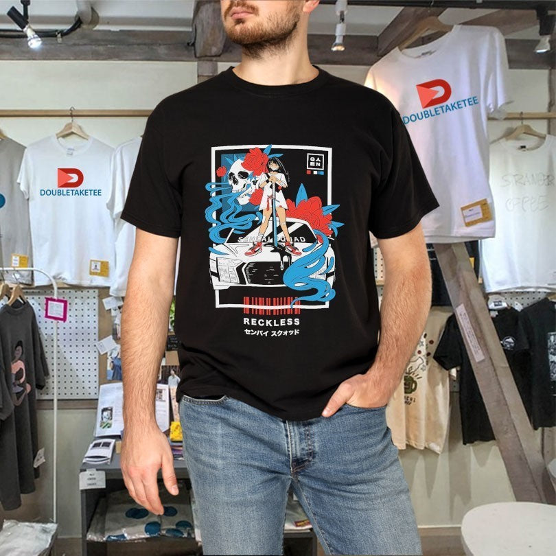 Reckless Senpai Squad Anime Waifu Anime Waifu Shirts