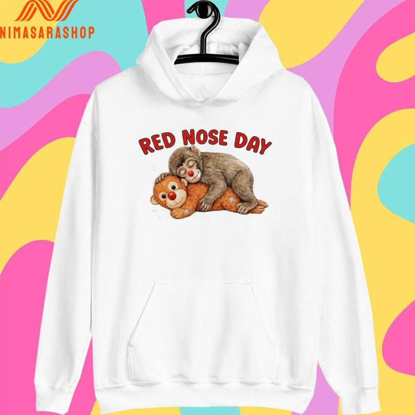 Red Nose Day Punch Monkey Viral 2026 Shirts