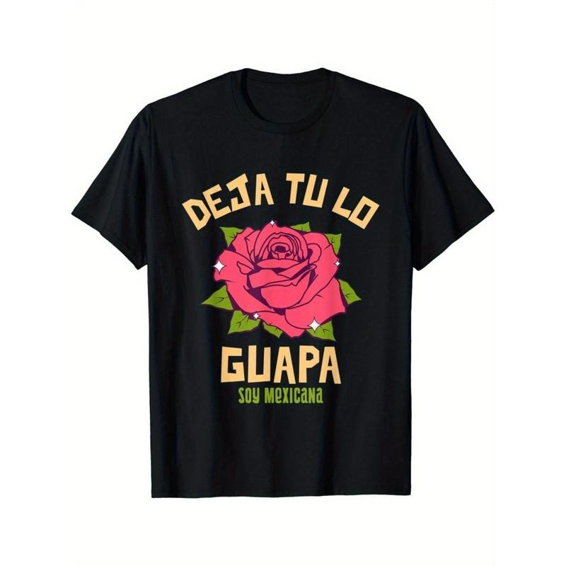 Red Rose T-Shirt Women's Mexican T-Shirt Made in USA Hoodie, Sweatshirt | UrbanDripWear.com