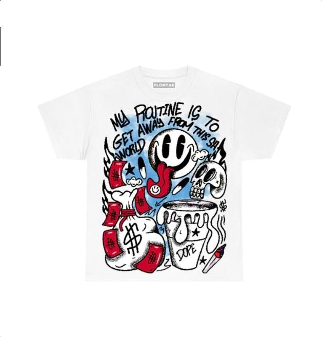Red Taxi 12s T-Shirt Stay Out Graphic Design Hoodie, Sweatshirt | UrbanDripWear.com
