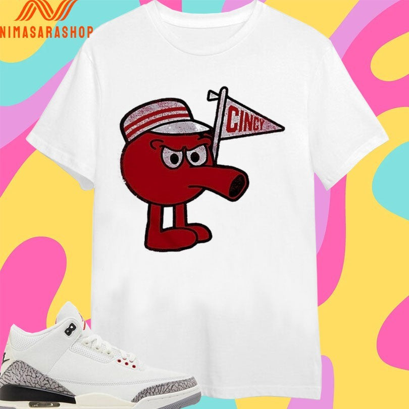 Redbert Cincinnati Baseball Shirts