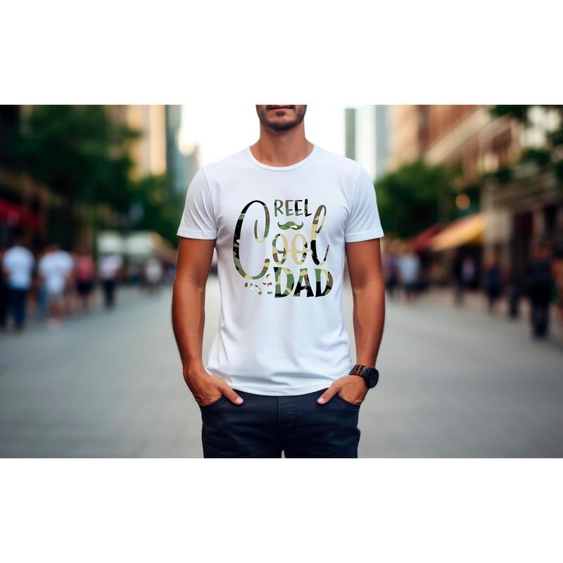 Reel Cool Dad T Shirt Hoodie Sweater fishing Shirtfisherman T-shirtfather Gift Shirtnew Dad Shirtdad Shirtdaddy...
