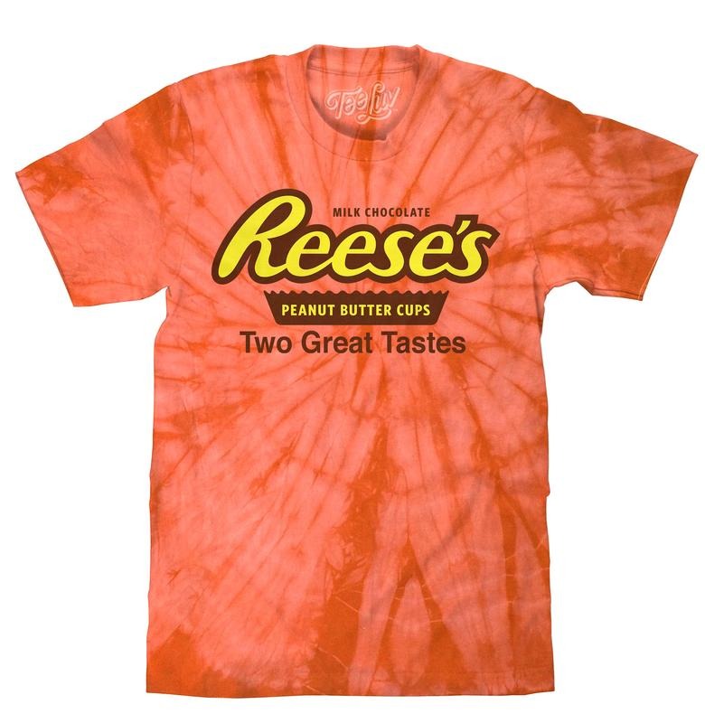 Reese's Peanut Butter Cup Tie Dye T-Shirt - Orange Spider Hoodie, Sweatshirt | UrbanDripWear.com