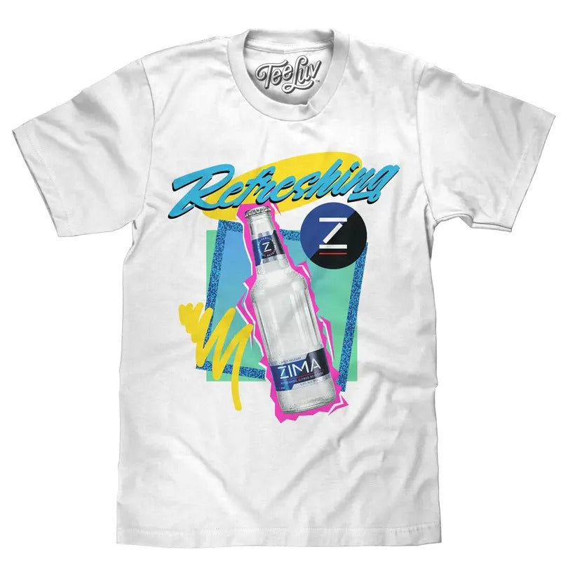 Refreshing Zima T-Shirt - White Hoodie, Sweatshirt | UrbanDripWear.com
