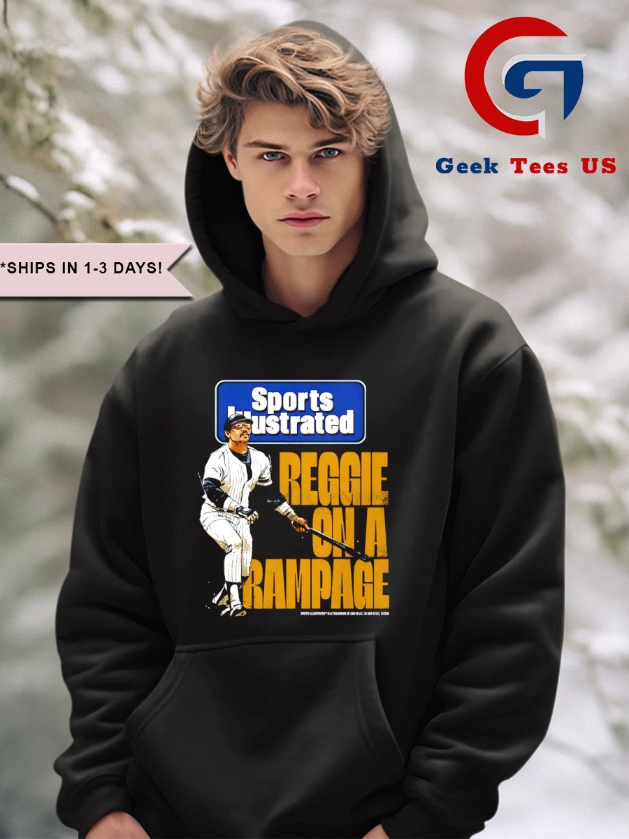 Reggie on a Rampage Reggie Jackson New York Yankees Sports Illustrated shirt