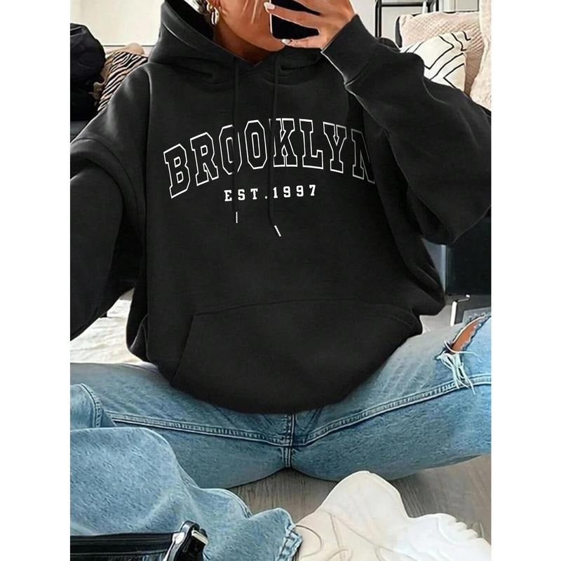 Regular Style Drawstring Hooded Long Sleeve Casual Sweatshirt Graduation,Back To School Outfits,Graduation,Teacher...