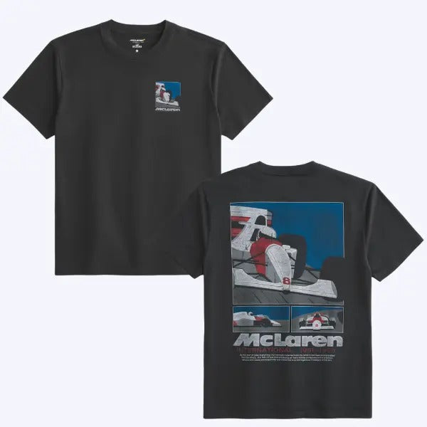 Relaxed McLaren Graphic Shirt, Gift For Boyfriend Hoodie, Sweatshirt | UrbanDripWear.com