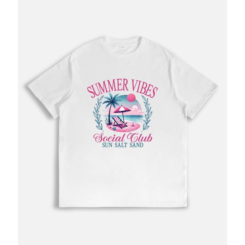 Relaxed and Vacation - themed T