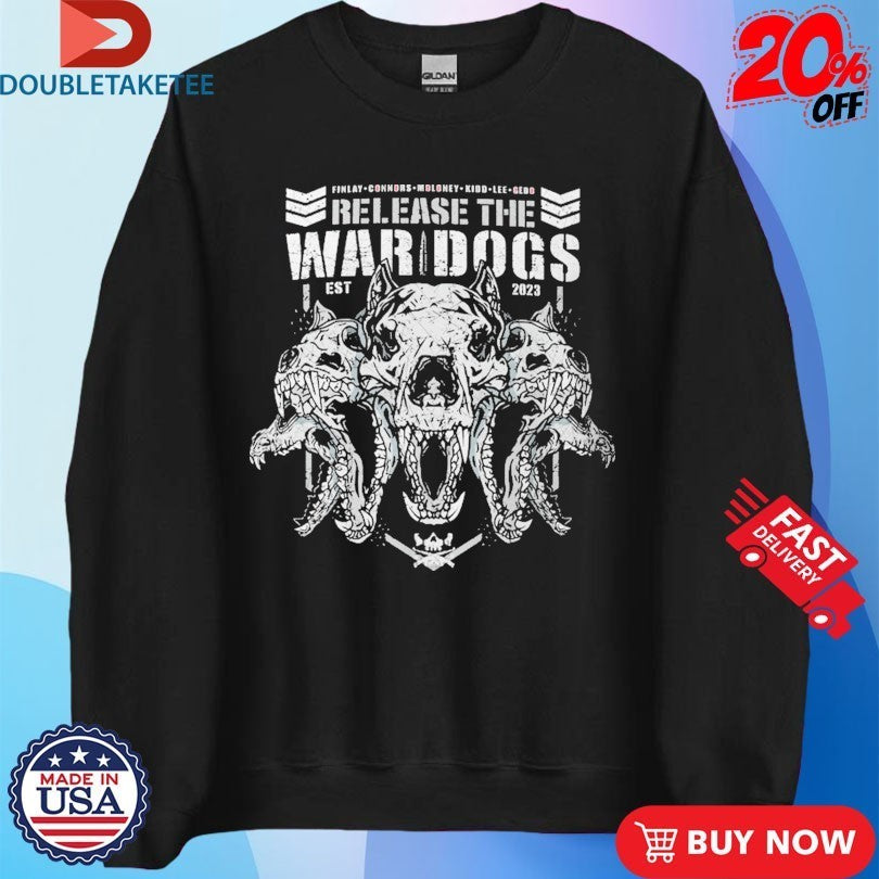 Release The War Dogs Est 2023 New Japan Pro Wrestling Shirts