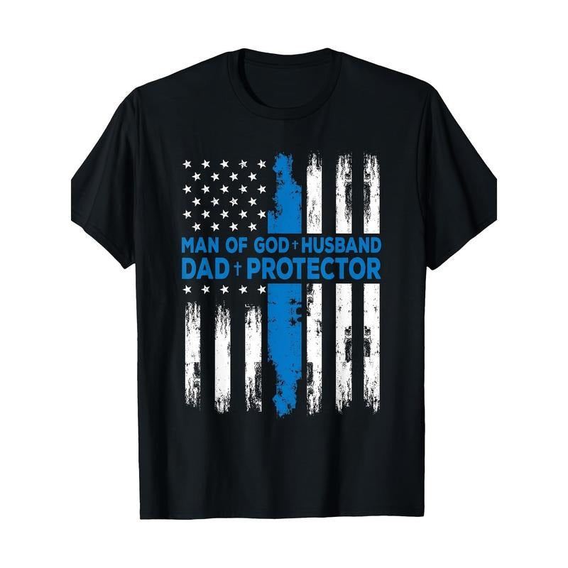 Religious People's God Husband Daddy Protector T-shirt Made in USA Hoodie, Sweatshirt | UrbanDripWear.com