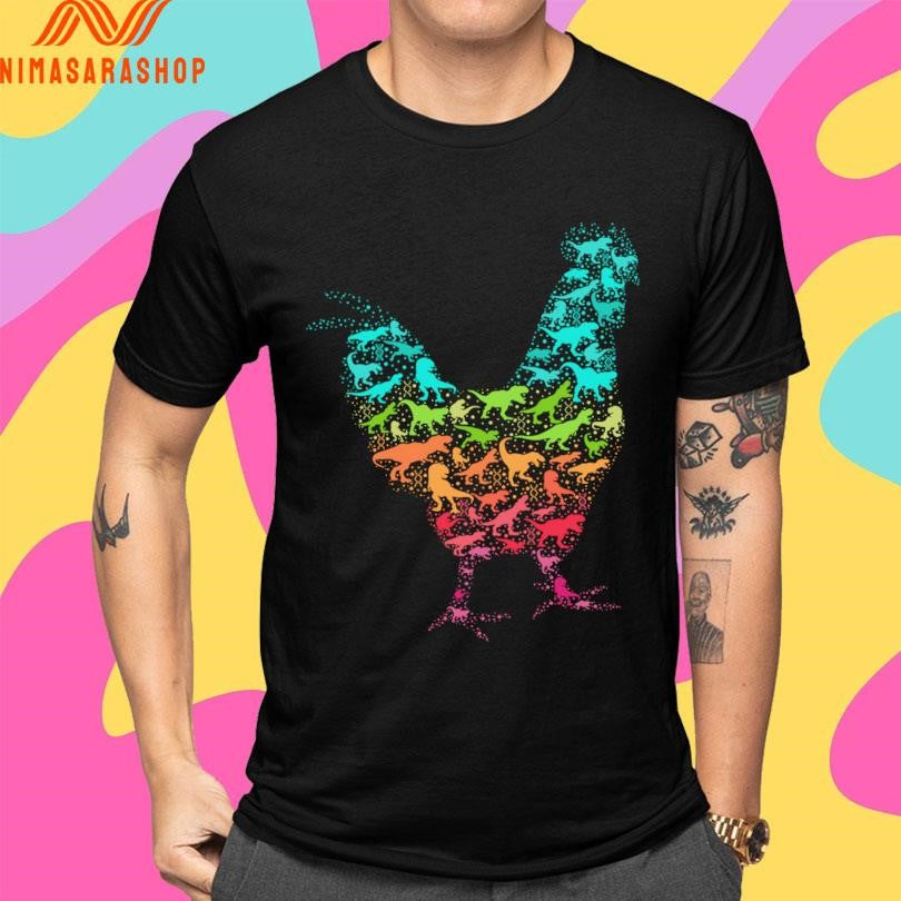Remember Who You Are Dinosaur Chicken Shirts