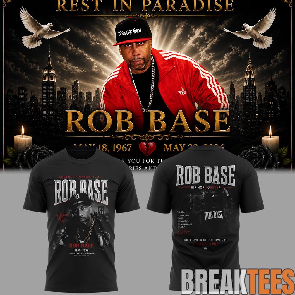 Remembering Rob Base – The Hip Hop Legend Shirt