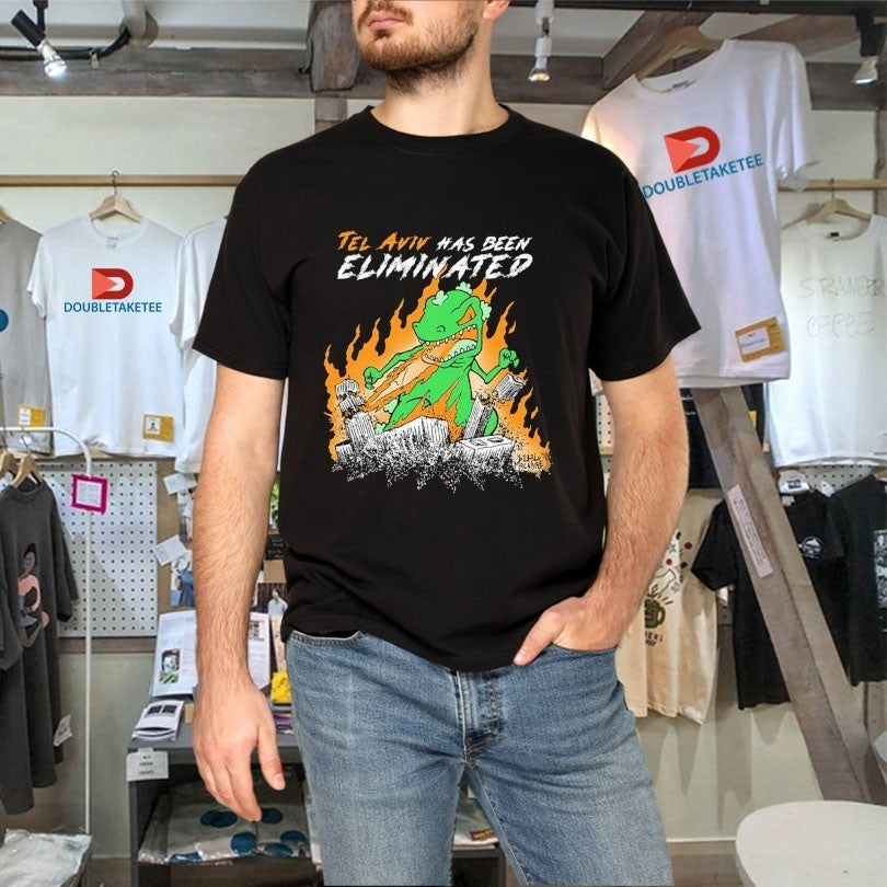 Reptar Tel Aviv Is Has Been Eliminated Dinosaur Shirts