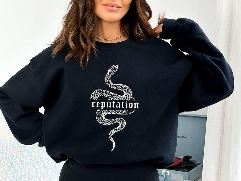 Reputation Snake Shirt and Sweatshirt, Rep Snake Shirt, Concert Hoodie and Sweater; T-shirt | UrbanDripWear.com