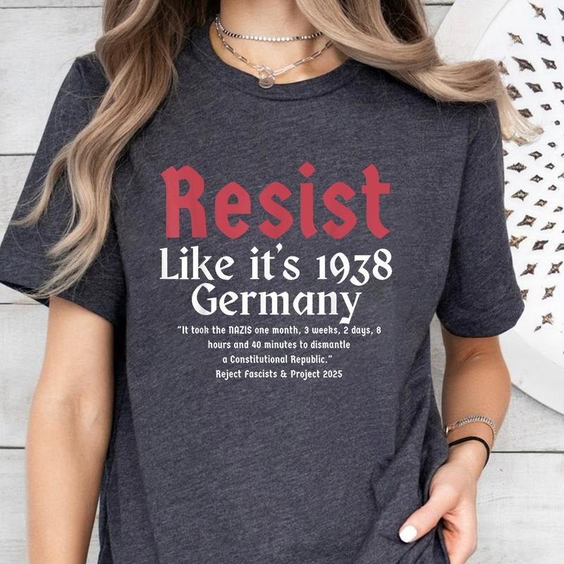 Resist Shirt, Feminist T-Shirt, Strong Women Shirt, Political Tee, Abortion Rights Shirt, Women Empowerment, Equality...