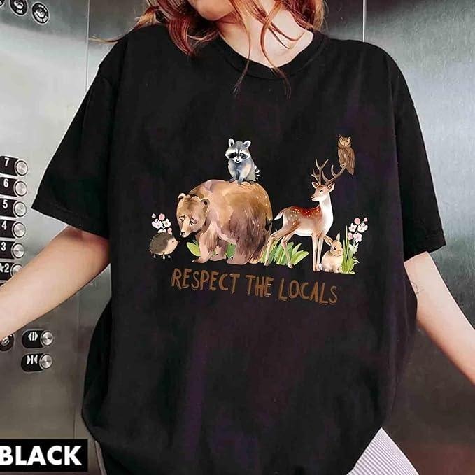 Respect Local Wildlife Life in Parks Anti Trump Shirt Hoodie, Sweatshirt | UrbanDripWear.com