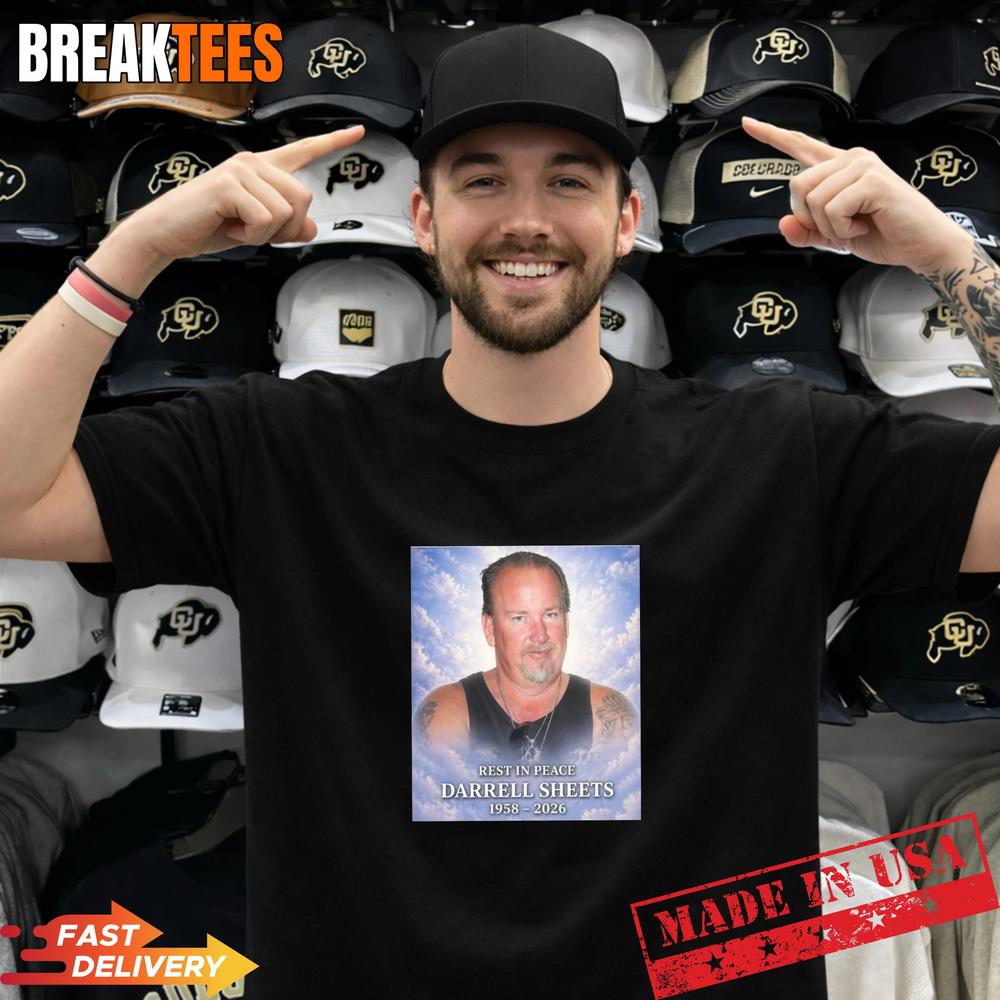 Rest In Peace Darrell Sheets 1958-2026 T-Shirt