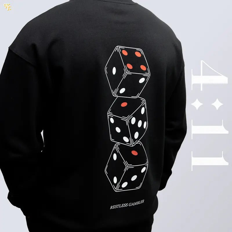 Restless Gambler "777" JuJutsu Kaisen Sweatshirt T-Shirts, Hoodie | UrbanDripWear.com