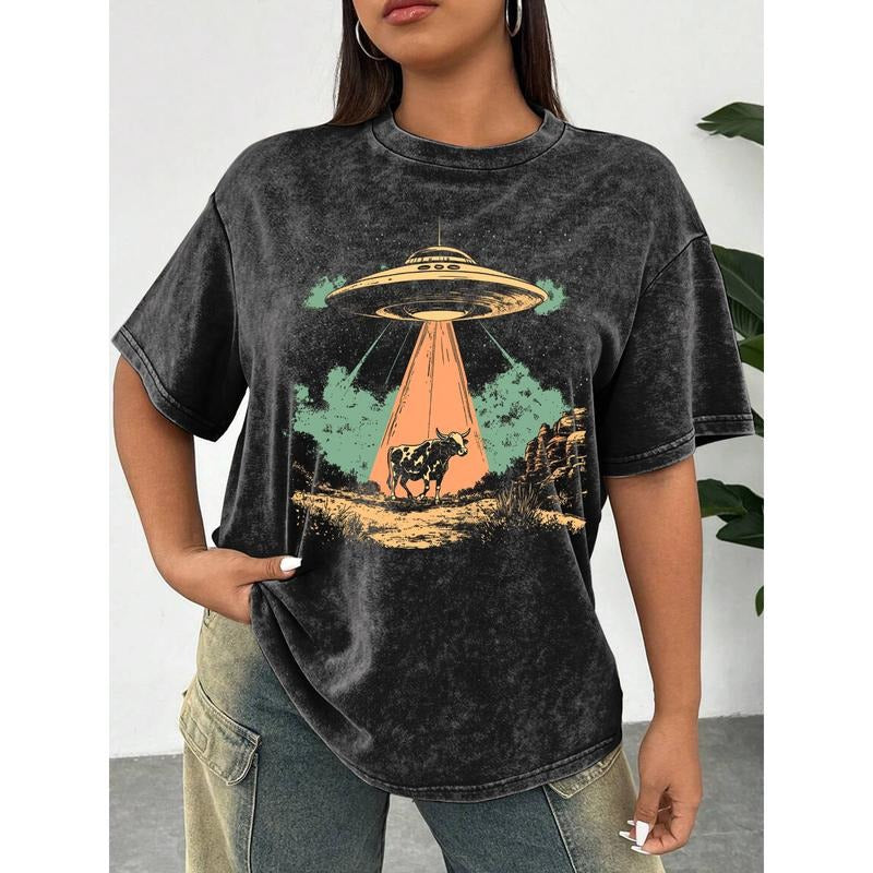Retro - Inspired Washed T