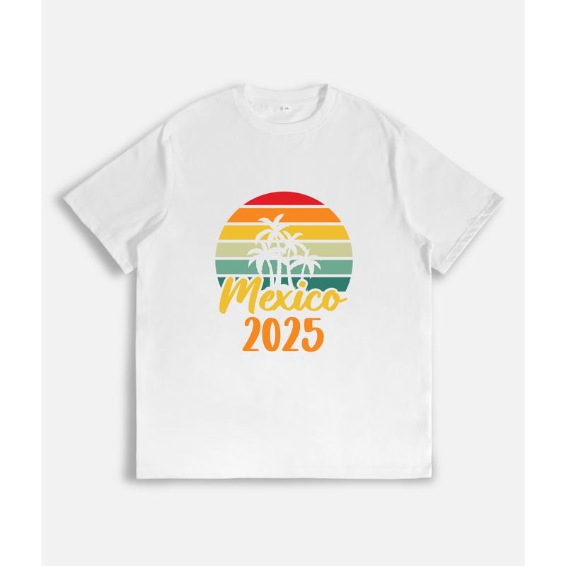 Retro - Inspired and Festive T - Shirt: "Mexico 2025" Hoodie, Sweatshirt | UrbanDripWear.com