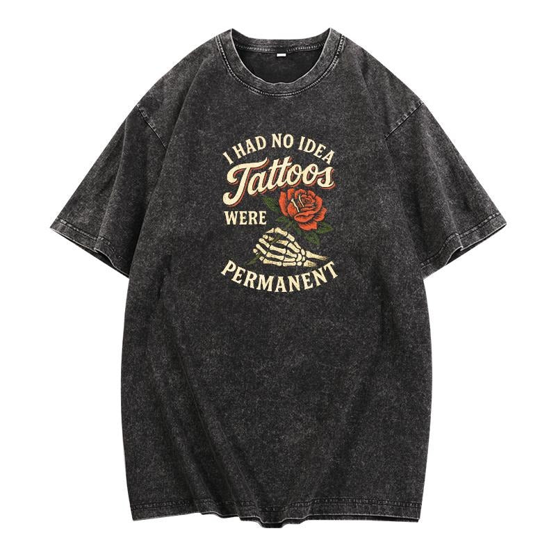 Retro - Washed T - Shirt: Hilarious Take on Tattoo Realizations style 02 Hoodie, Sweatshirt | UrbanDripWear.com