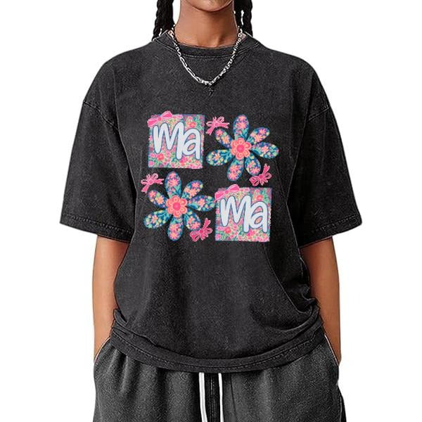 Retro - styled Washed T