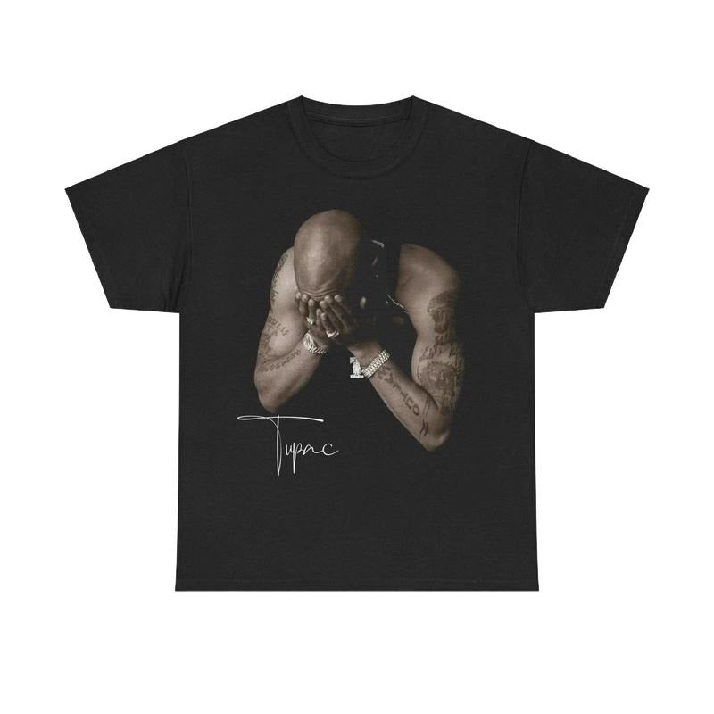 Retro 90s 2pac T Shirt, Rap Concert Shirt, Vintage Graphic Tee, Retro Rapper Merch, Hip Hop Music Rap T Shirt, Streetwear...