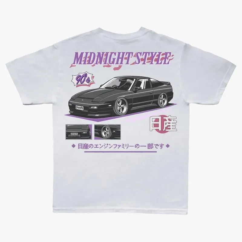 Retro Anime JDM t-shirt, Vintage Car t-shirt, Car Lover Gift, Unisex, Menswear, Best Gift for Him, Street Racing Shirt,...