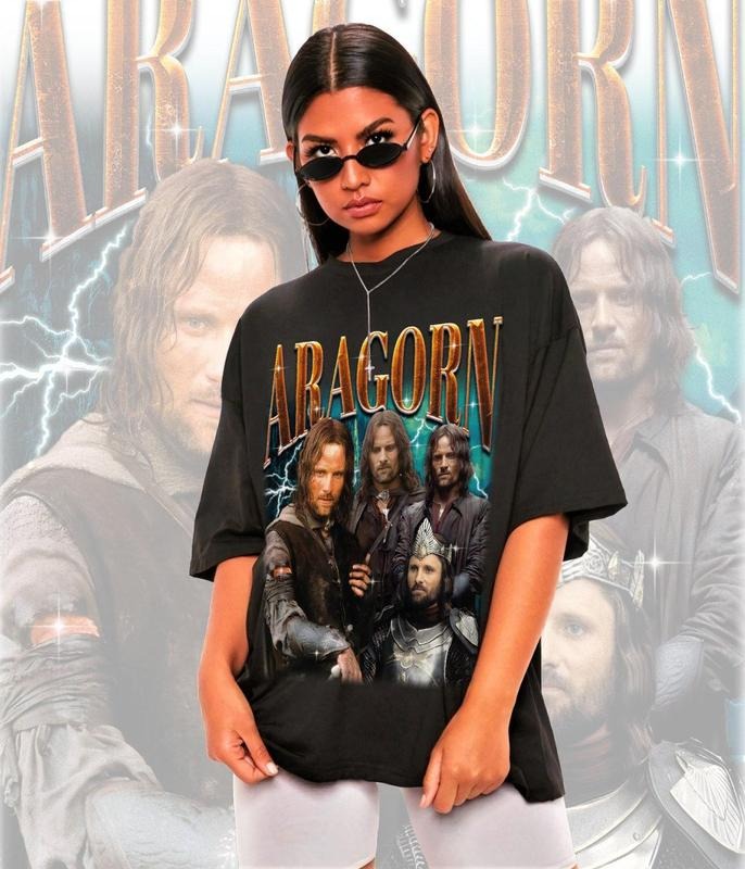 Retro Aragorn Shirt -Aragorn Tshirt,Aragorn T-shirt,Aragorn T Shirt,Lord of the Rings Shirt,Aragorn Merch Hoodie, Sweatshirt