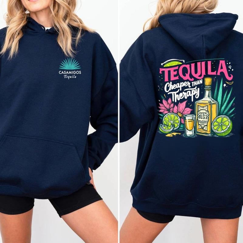 Retro Casamigos Tequila Funny Double Sides Shirt Hoodie, Sweatshirt | UrbanDripWear.com