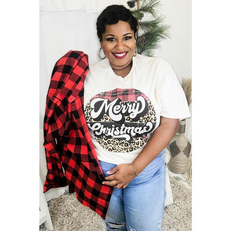 Retro Cheetah Merry Christmas T-Shirt Hoodie, Sweatshirt | UrbanDripWear.com