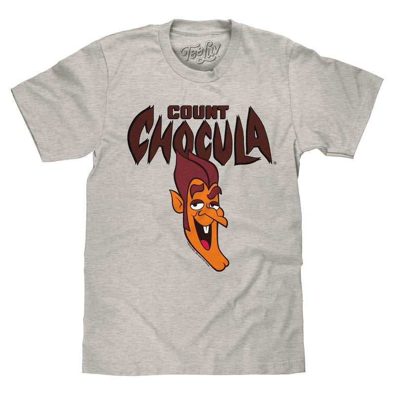 Retro Count Chocula Monster Cereal Mascot T-Shirt - Oat Heather Hoodie, Sweatshirt | UrbanDripWear.com
