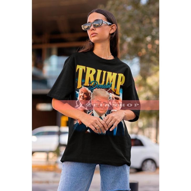 Retro Donald Trump Shirt - Donald Trump Homage Shirt - Donald Trump Sweatshirt