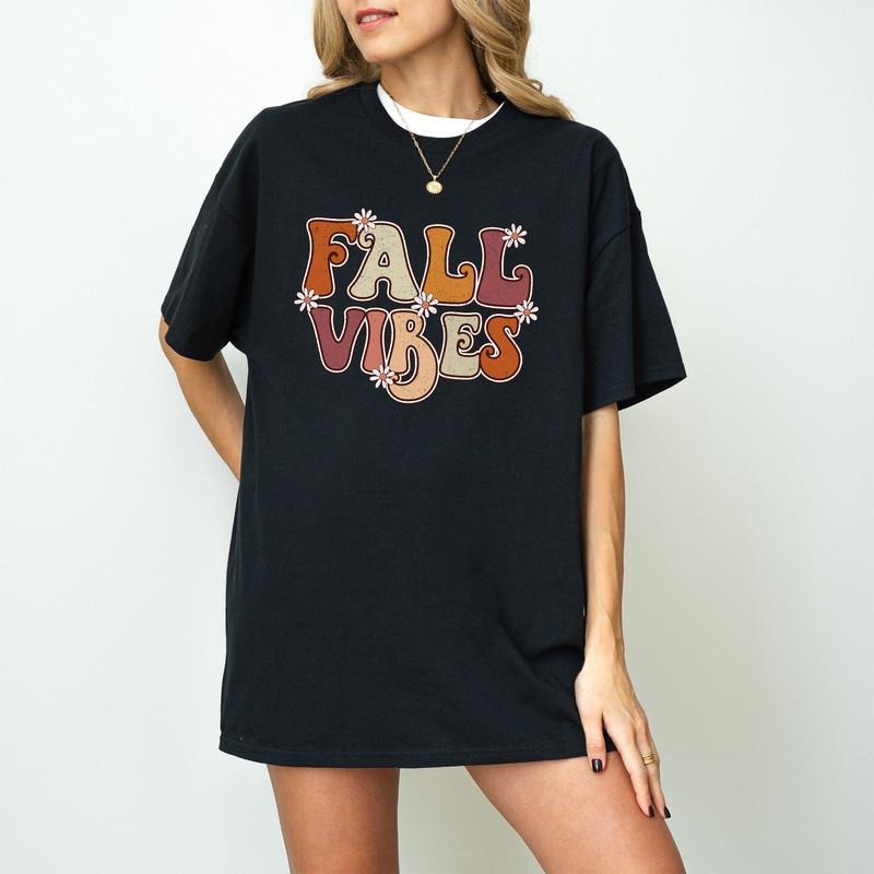 Retro Fall Vibes Sweatshirt, Fall Halloween Thanksgiving Sweatshirt, Fall Sweatshirt, Fall Sweatshirt, Fall Time...