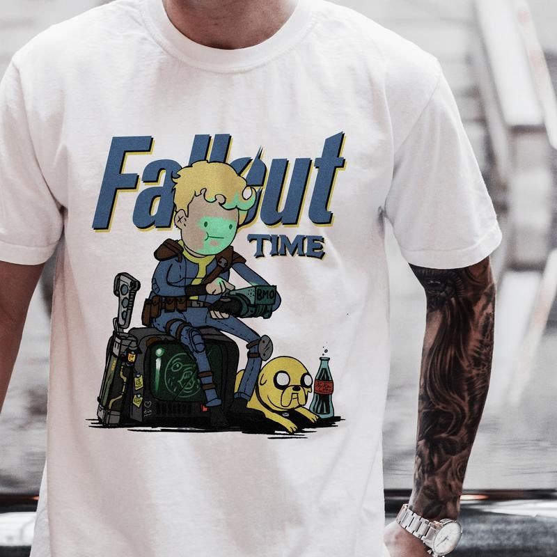 Retro Fallout Time Vintage Shirt, Fallout Inspired Fallout Time Tee, Unisex Classic Cotton Fallout Game Shirt Hoodie,...