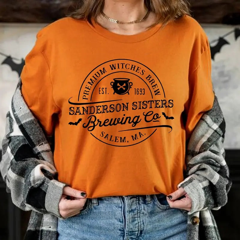 Retro Halloween Sanderson Sisters Shirt, Hocus Pocus Sweatshirt, Halloween Tee Shirt, Halloween Gift Shirt Hoodie