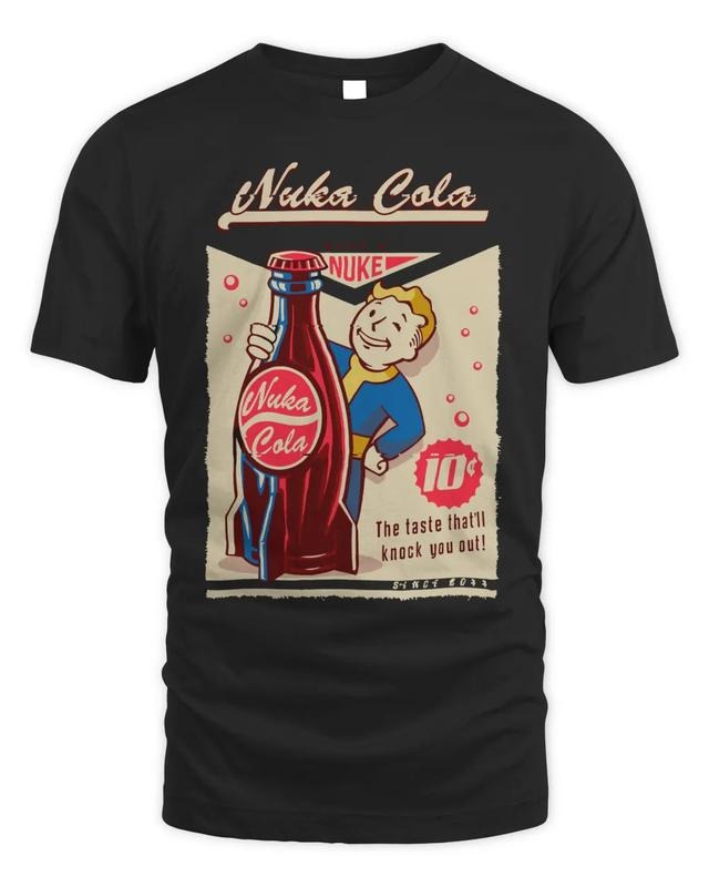 Retro Merch Fallout Nuca Coca Ad Shirt Hoodie, Sweatshirt | UrbanDripWear.com
