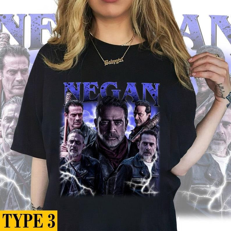 Retro Negan T-Shirt 1 bootleg hoodie sweatshirt Unisex | UrbanDripWear.com