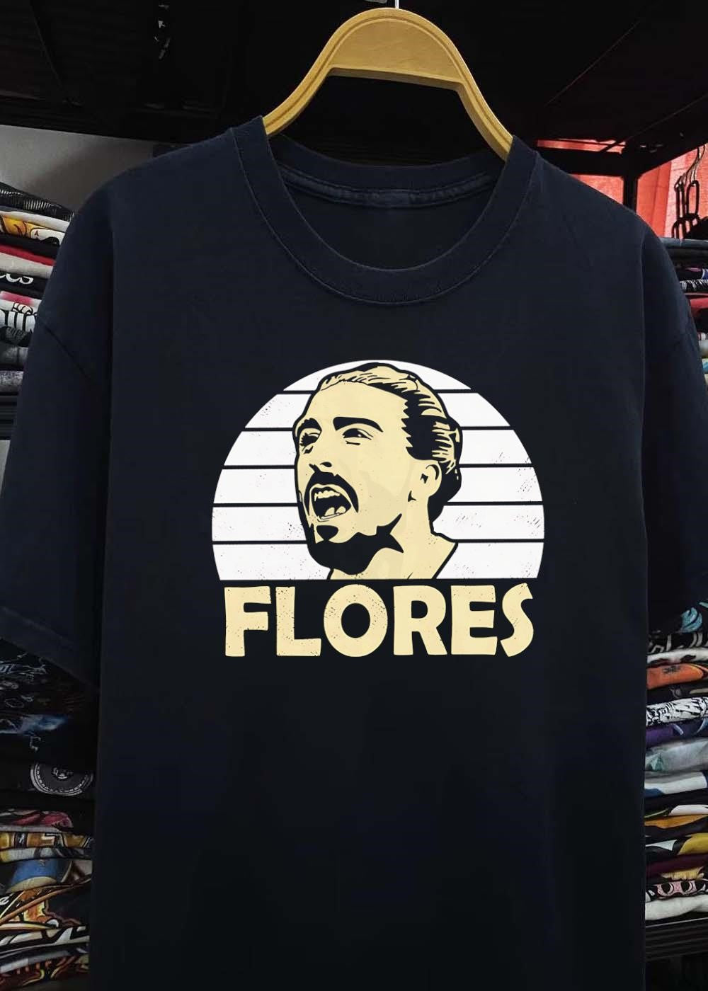 Retro Style Flores Portrait T-Shirt