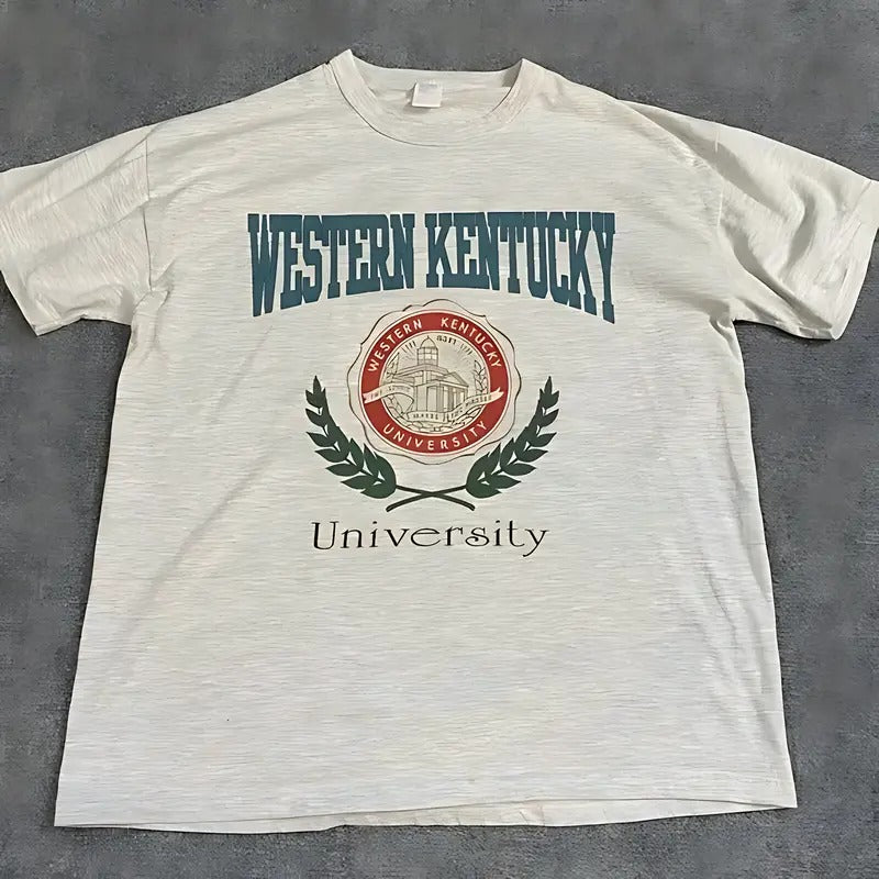 Retro Style Western Kentucky University T-Shirt Collection Hoodie, Sweatshirt | UrbanDripWear.com