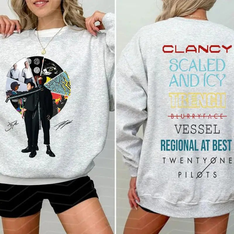 Retro Sweatshirt For Bestie BFF Gift, Music Lover Sweatshirt T-Shirts, Hoodie | UrbanDripWear.com